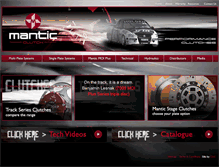 Tablet Screenshot of mantic.com.au
